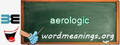 WordMeaning blackboard for aerologic